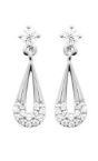 Boucles d'oreilles Argent 925 Rhodié