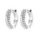 Boucles d'oreilles Argent 925 Rhodié