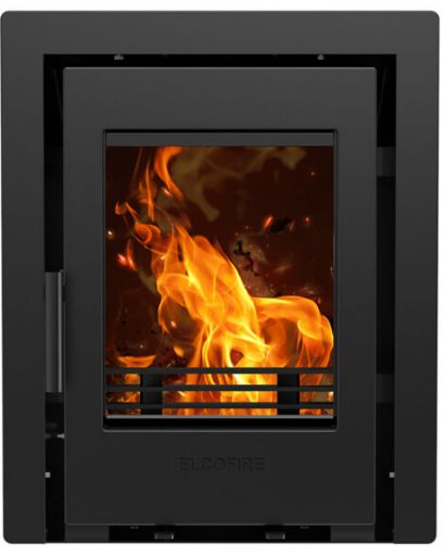 Luna Cast Iron 3 Sided Frame Inset