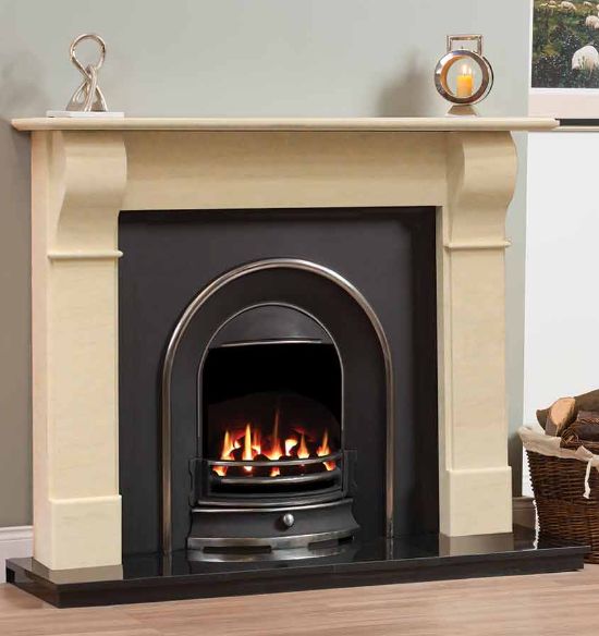 Plain Dublin Fireplace