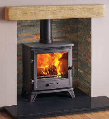 Light Oak Geo Cast Mantle Beam