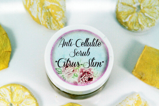 Anti-Cellulite Scrub &quot;Citrus-Slim&quot;, anti-cellulite scrub, slimming scrub