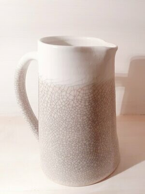 Stoneware jug - flint glaze - large