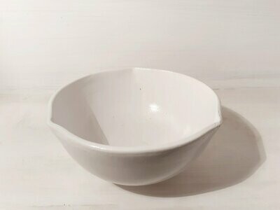 Stoneware bowl - off-white - small