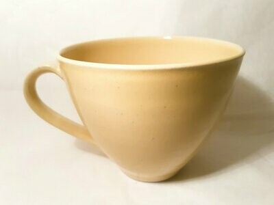 Stoneware cup - yellow