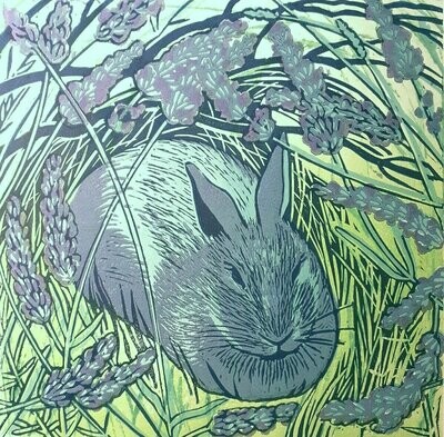 Lavender Bunny 4/20