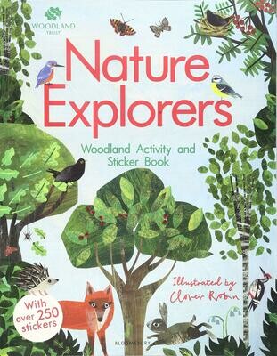 The Woodland Trust: Nature Explorers Woodland Activity and Sticker Book - Clover Robin