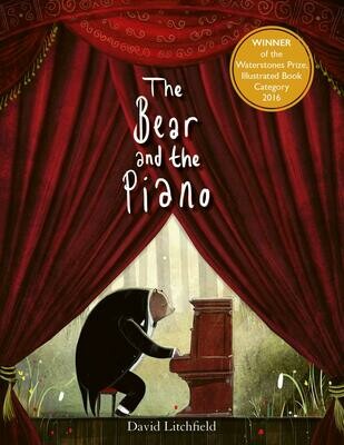 The Bear and the Piano (Board Book) - David Litchfield