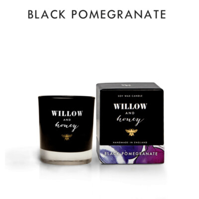 Small Soy Wax Candle - Black Pomegranate