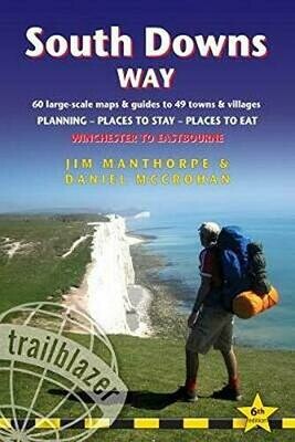 South Downs Way : Winchester to Eastbourne - Jim Manthorpe and Daniel McCrohan