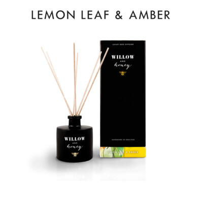 Reed Diffuser - Lemon Leaf and Amber - 200ml
