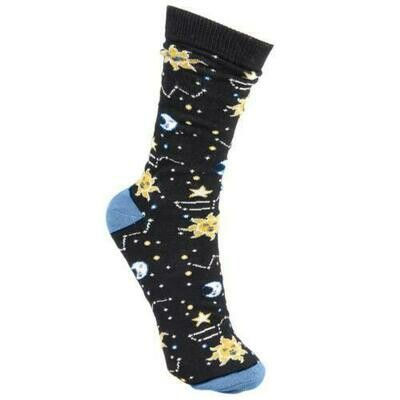 Bamboo socks, celestial, medium (UK 3 - 7)