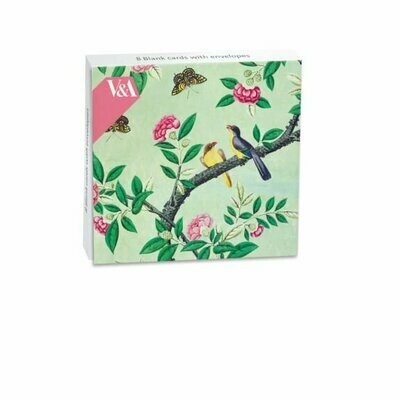 Chinese Wallpaper - Eight Notecards with Envelopes