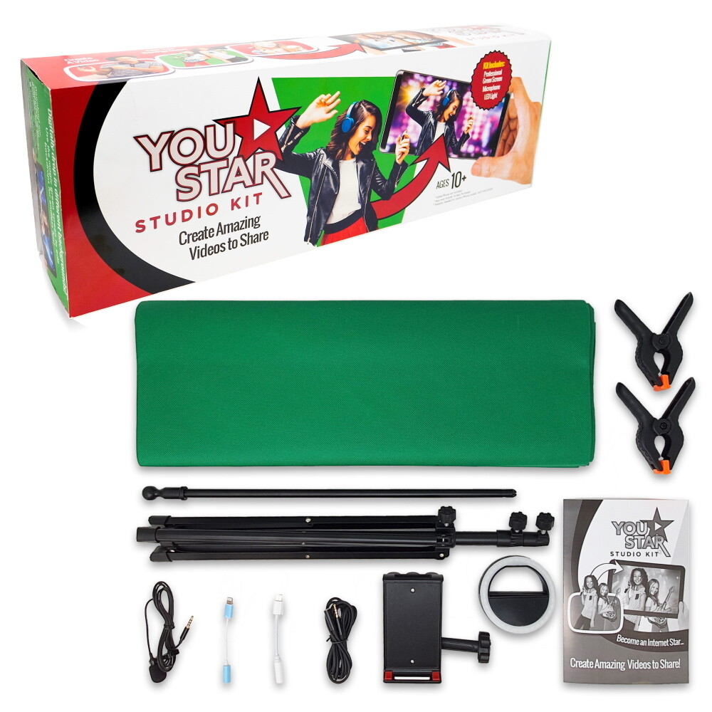 Green screen studio kit