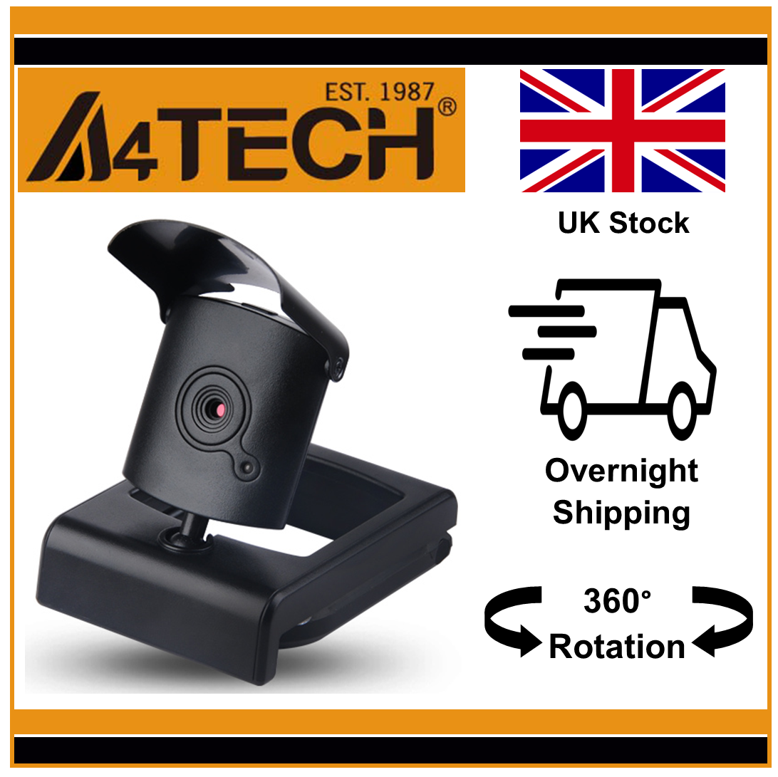 A4TECH Webcam - Portable + 360° Rotation