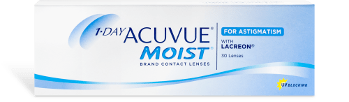 1-DAY ACUVUE® MOIST® for Astigmatism | 30pk