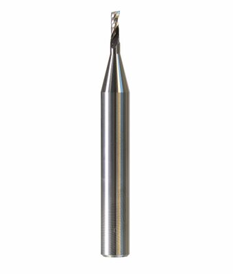 2mm diameter acrylic tool single flute - 6mm LOC