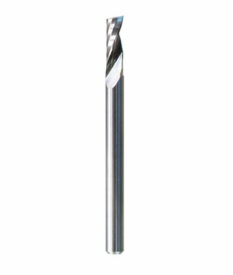 4mm diameter acrylic tool single flute - 12mm LOC