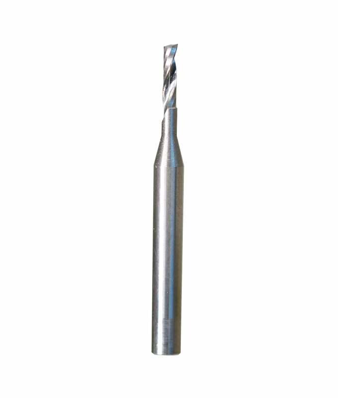 1.5mm diameter acrylic tool single flute