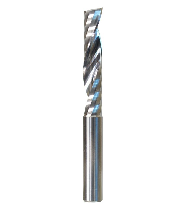 8mm diameter acrylic tool single flute - 42mm LOC