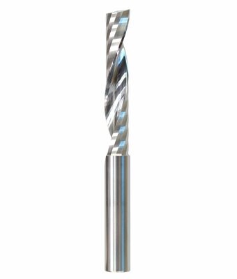 10mm diameter acrylic tool single flute - 55mm LOC