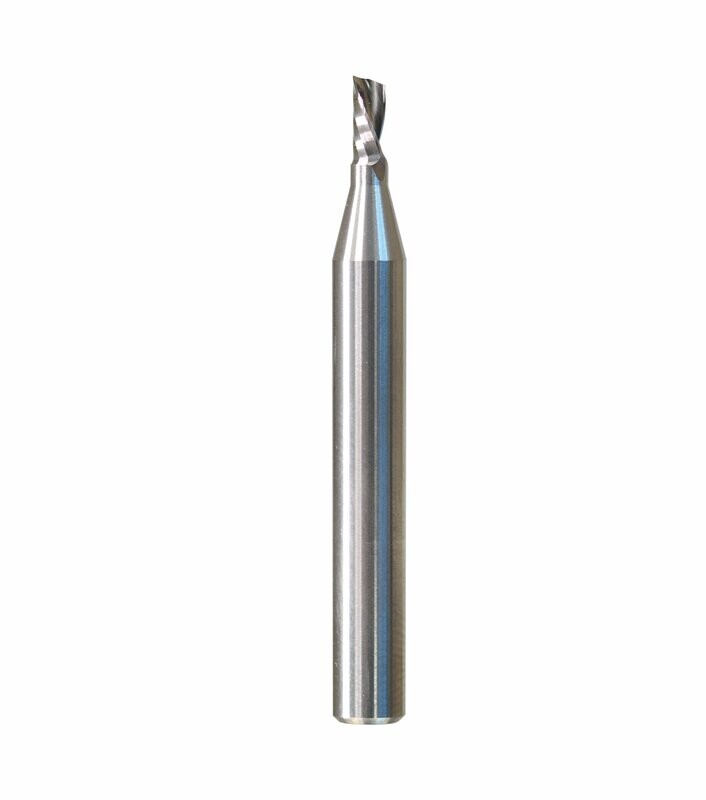 3mm Diameter down flute acrylic tool