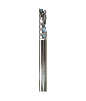 6mm Diameter down flute acrylic tool 22mm LOC