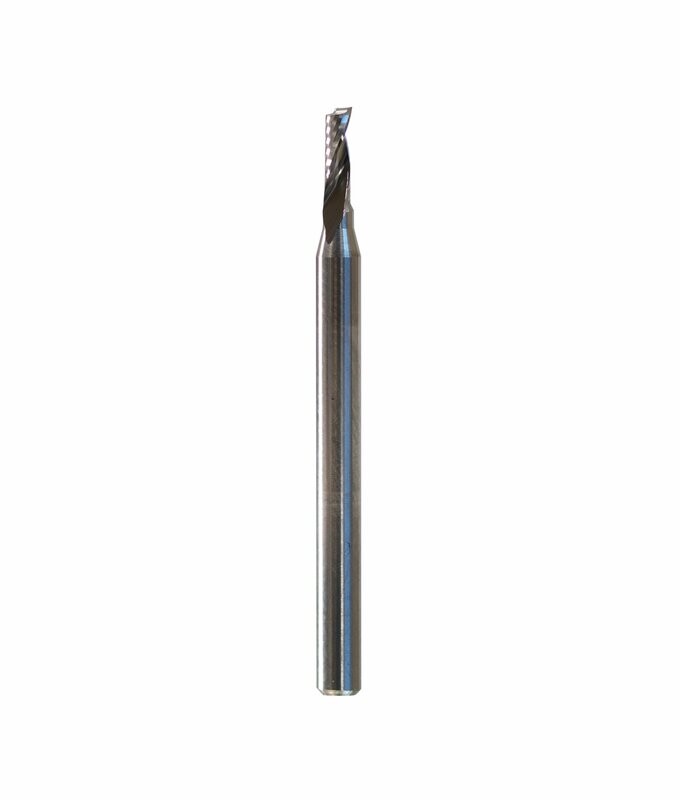 2mm Diameter multipurpose single flute - 3mm shank