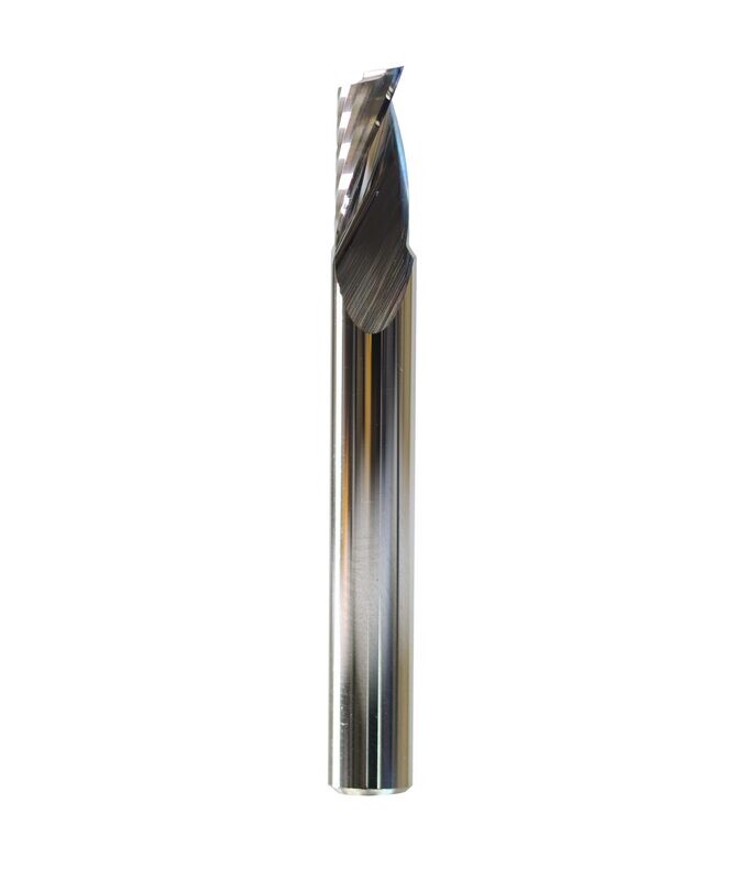 6mm Diameter multipurpose single flute - 6mm shank, 12mm LOC