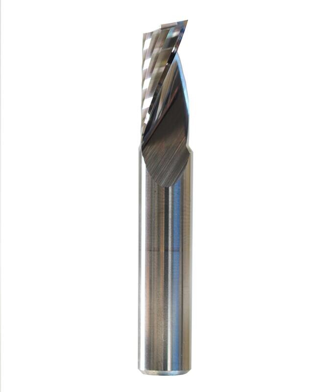 10mm Diameter multipurpose single flute - 10mm shank, 22mm LOC
