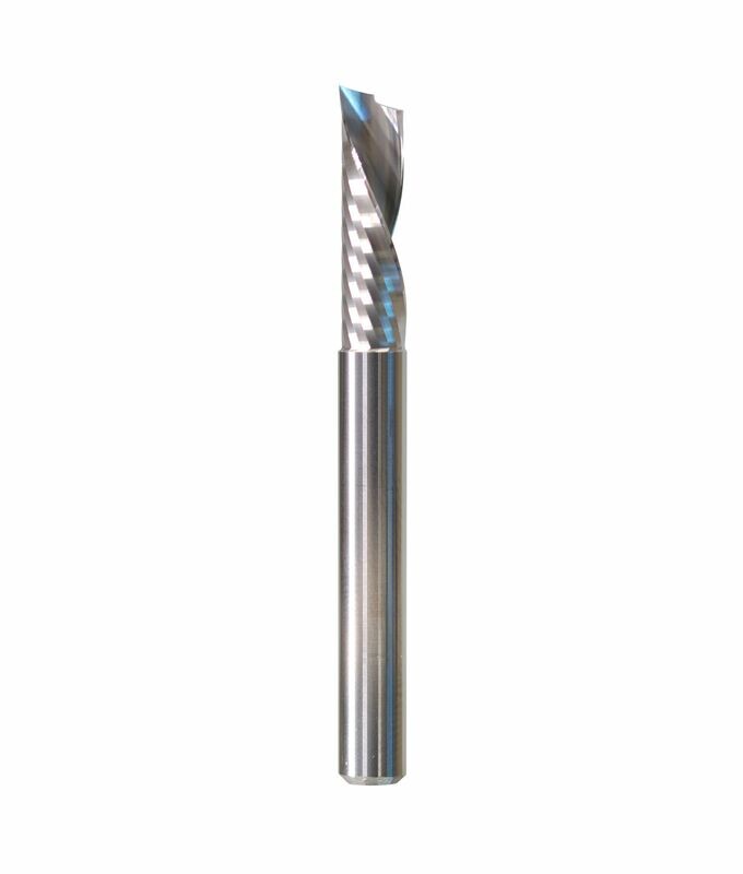 6mm Diameter multipurpose down cut - 22mm LOC