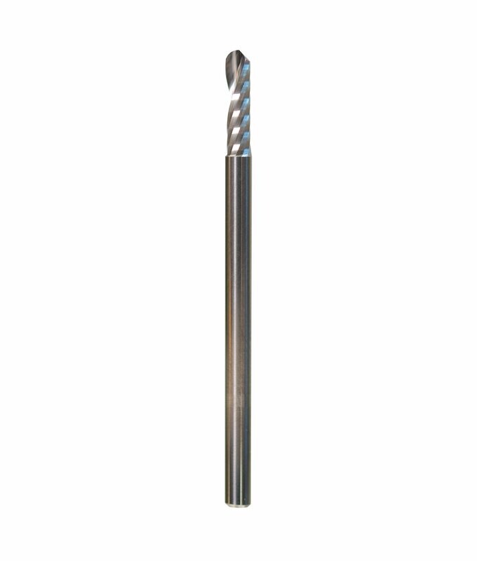 3mm Ball nose, 11mm length of cut