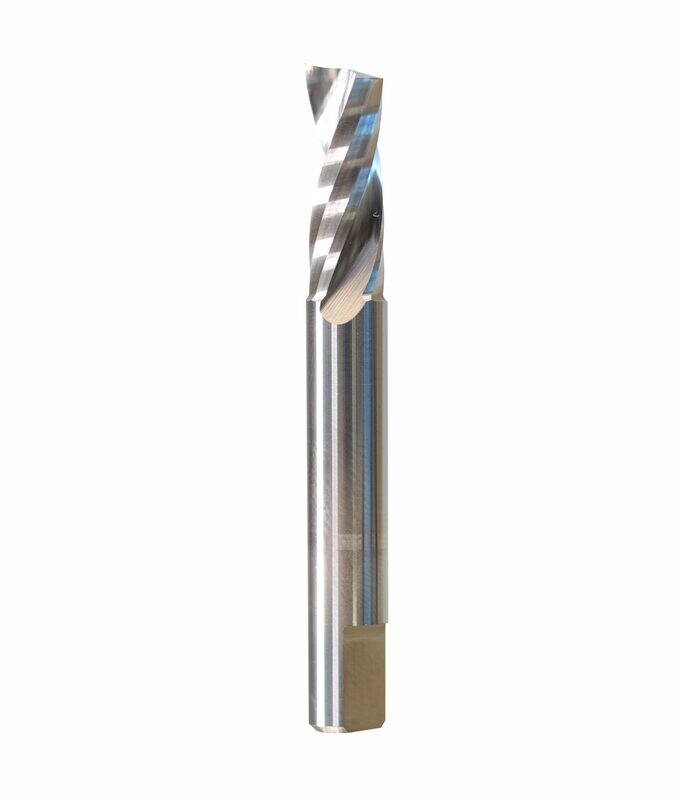 8mm Diameter, 22mm LOC - Acrylic single flute