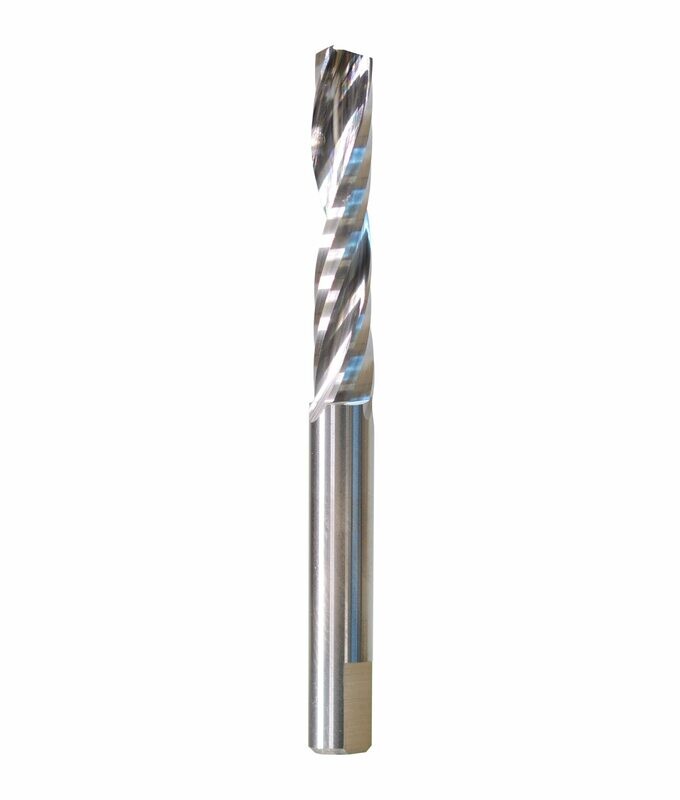 6mm Diameter, 32mm LOC - Acrylic single flute