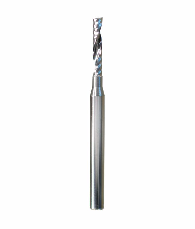 2mm diameter acrylic tool single flute - 11mm LOC