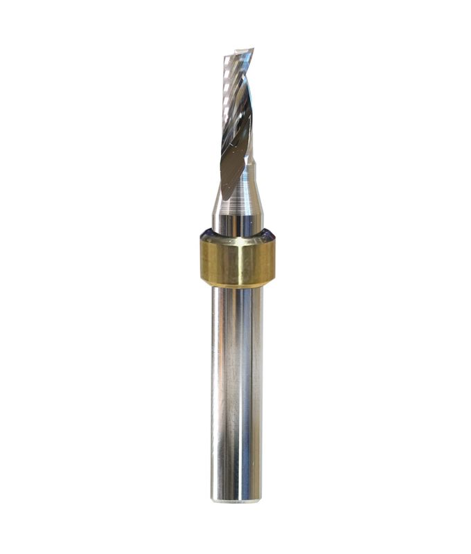 4mm Diameter Multipurpose single flute  - 12mm LOC