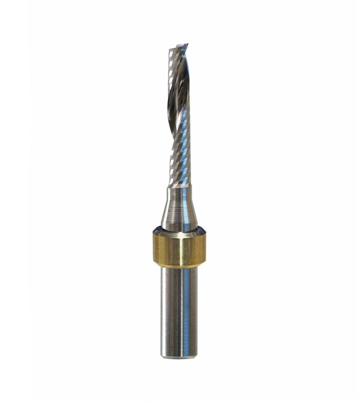 4mm Diameter Multipurpose single flute  - 22mm LOC