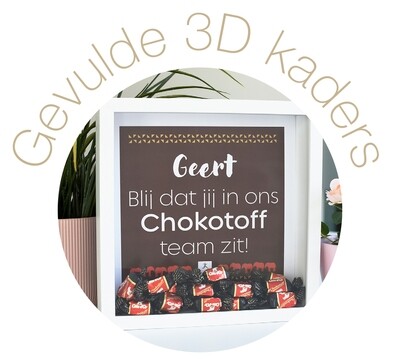 Gevulde 3D kaders