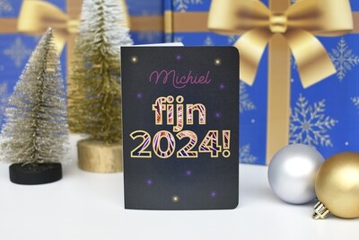 Kerstkaart "Fijn 2024" Kerstkaart "Fijn 2024"