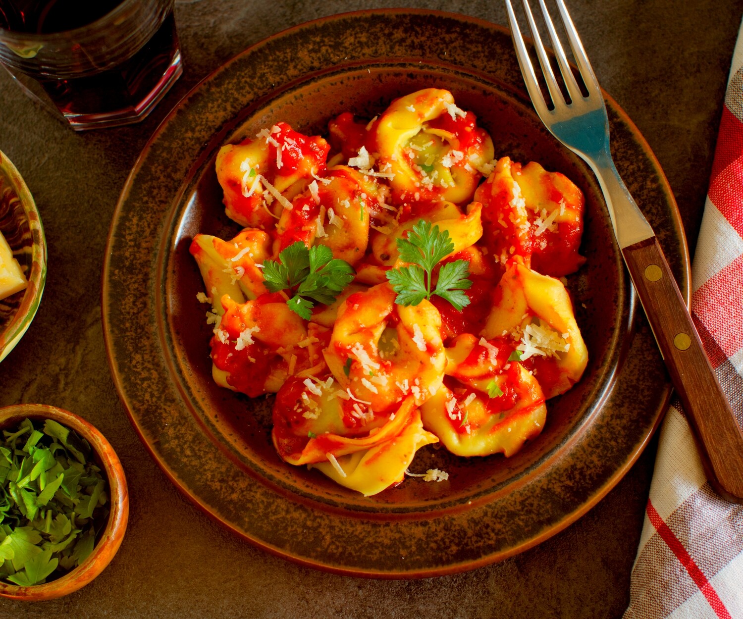 Spinach & Ricotta Tortellini (Vegetarian) Spinach & Ricotta Tortellini (Vegetarian)