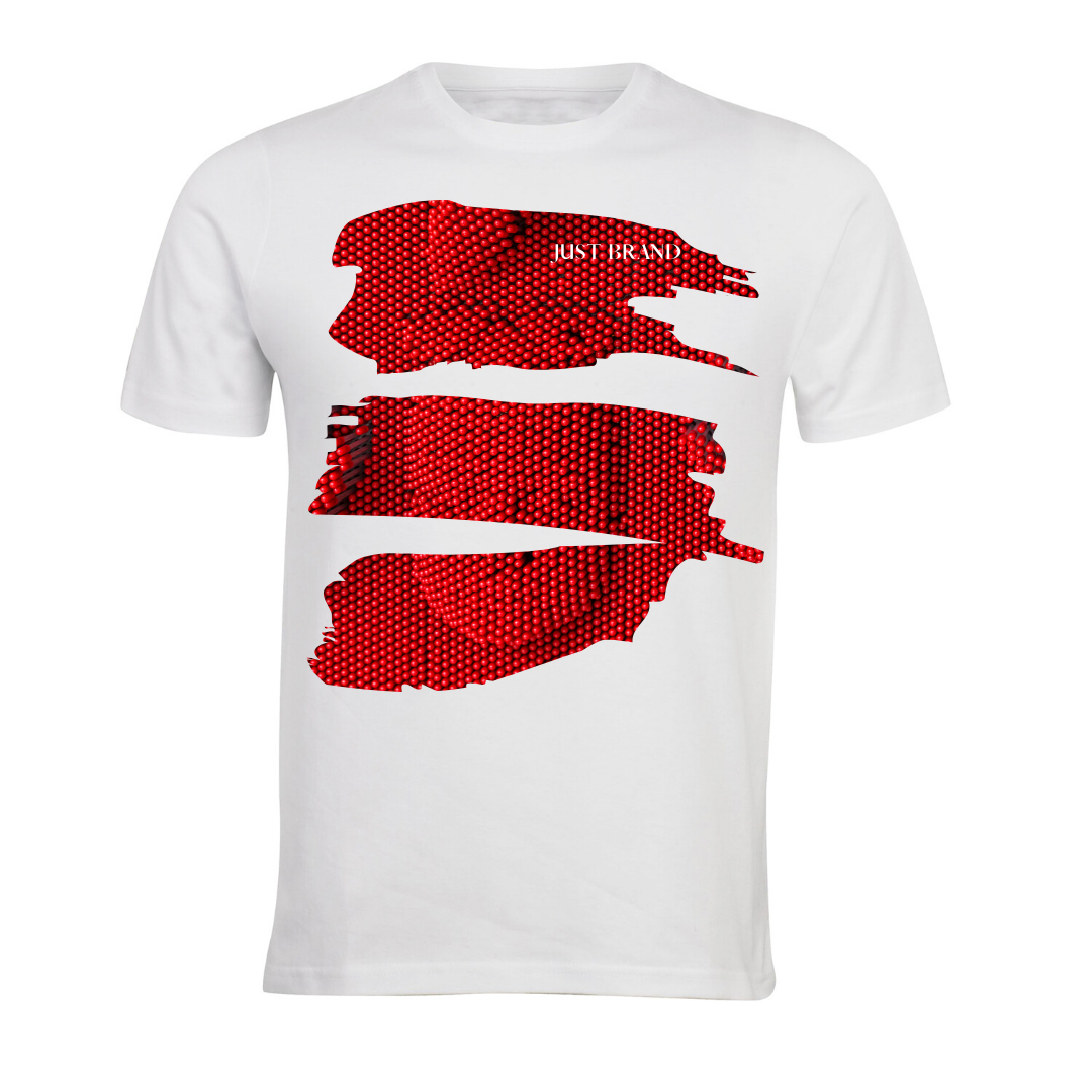 JustBrand Abstract Red