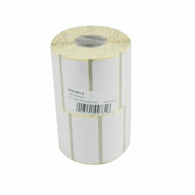Date Code Genie® Blank label -  50mm x 25mm (2″ x 1″)