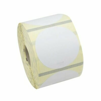 Date Code Genie® Circle blank label -  50mm (2″)
