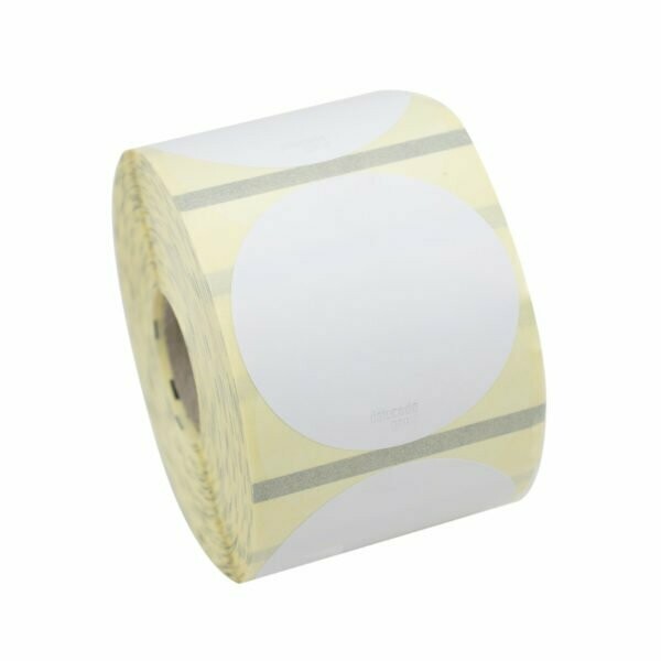 Date Code Genie® Circle blank label -  50mm (2″)