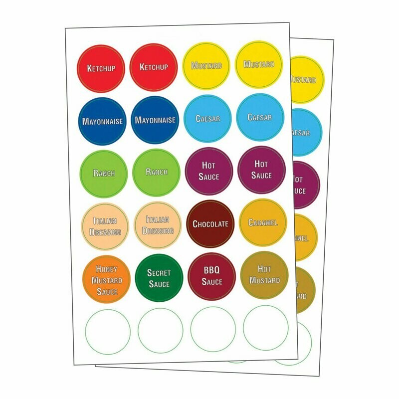 FIFO Circle Cap Labels