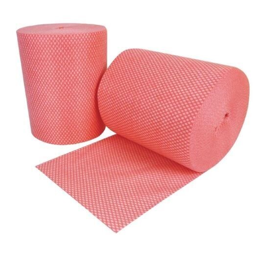 EcoTech Envirolite Super Antibacterial Cleaning Cloths Red (Roll of 2 x 500)