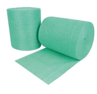 EcoTech Envirolite Super Antibacterial Cleaning Cloths Green (Roll of 2 x 500)
