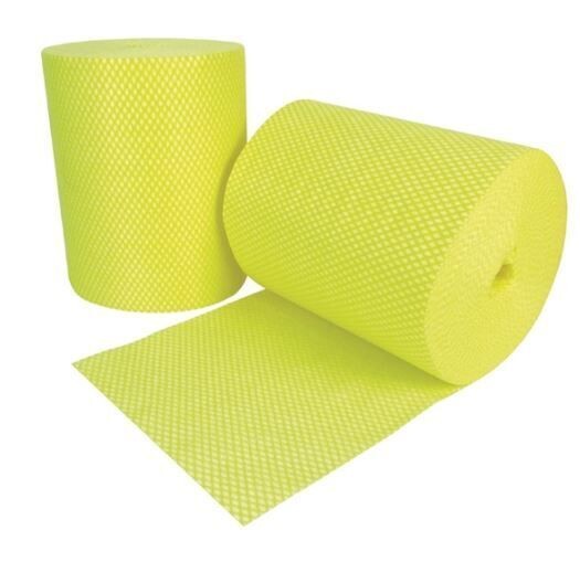 EcoTech Envirolite Super Antibacterial Cleaning Cloths Yellow (Roll of 2 x 500)