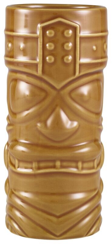 Genware Brown Tiki Mug 40cl/14oz