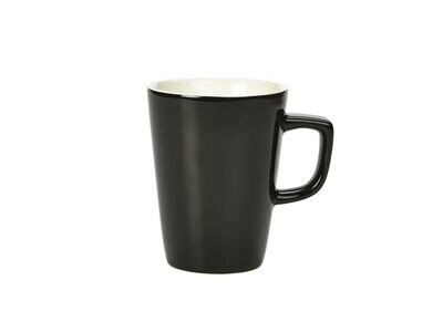 Genware Porcelain Black Latte Mug 34cl/ 12oz